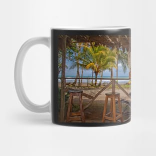 Costa Rica. Town of Cahuita. Breakfast with a View. Mug